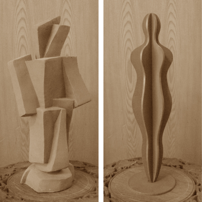 SKULPTUR 1 und 2 klein